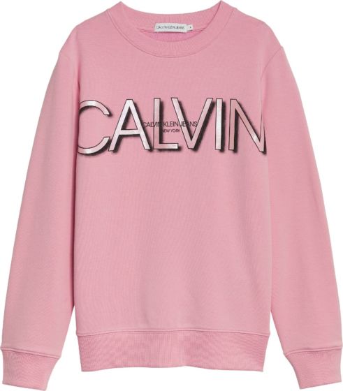 Calvin Klein - Logo Sweater - Soft Berry pink