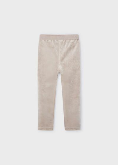 Mayoral - Fluwelen Legging - Sepia Beige