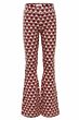 Looxs Little - Flared Broek Retro - Paars/Bruin