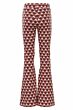 Looxs Little - Flared Broek Retro - Paars/Bruin