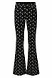 Looxs 10sixteen - Flared Pants Dark Moon - Zwart