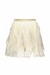 Like Flo - Shauni Mesh Rokje - Offwhite