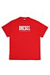 Diesel - Tjust logo t-shirt - rood