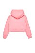 Diesel - Cropped Hoodie Heart Scuorehood - Roze