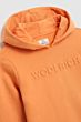 Woolrich - Logo hoodie - Minium oranje