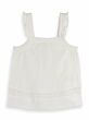 Scotch&Soda - Crinkle Top - Offwhite