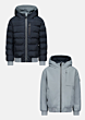 Airforce - Reversible Padded Jacket - Stone/Navy