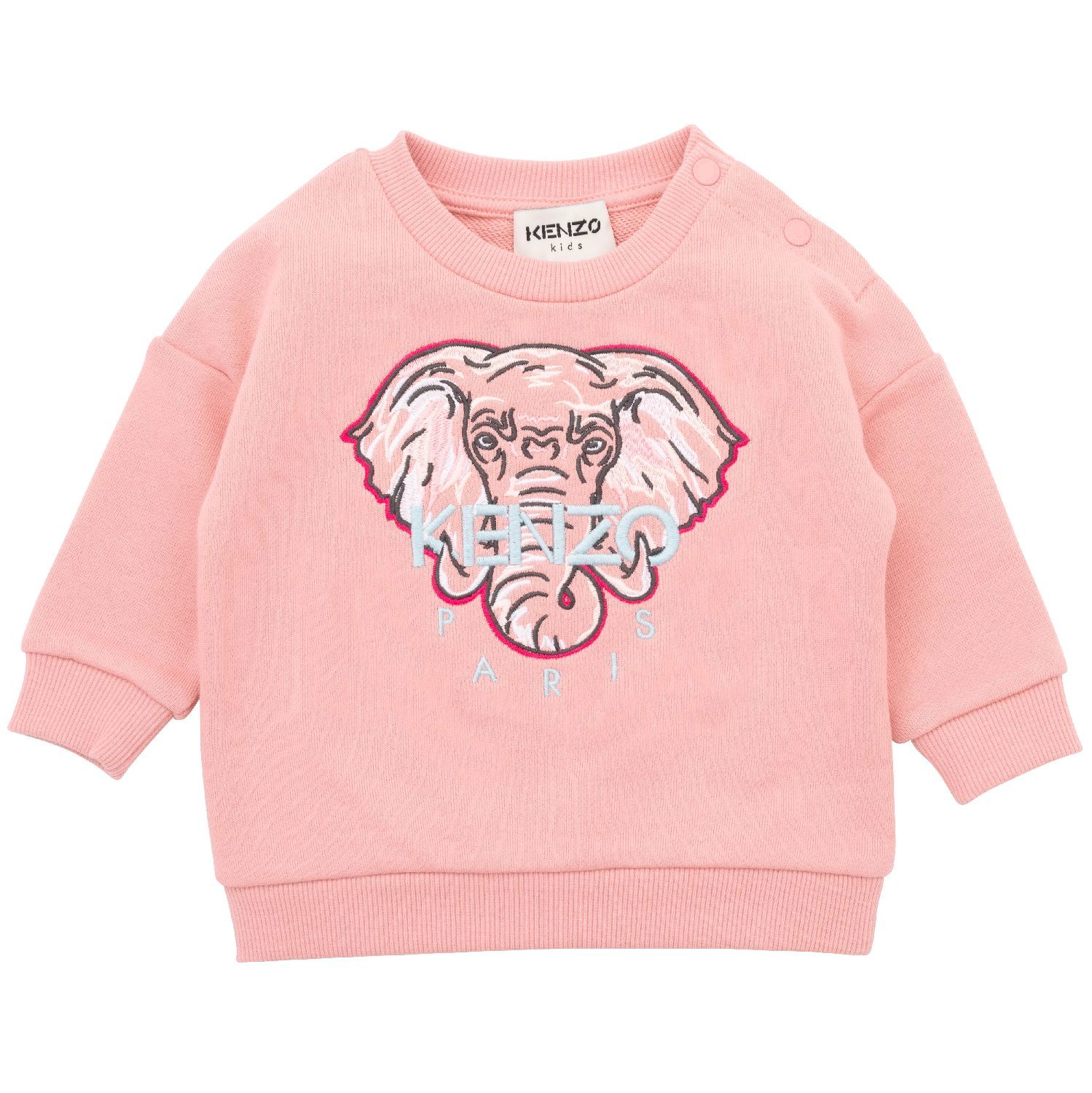 Extreem overzee Vrouw Kenzo - Elephant sweater - pink online kopen bij Prisca Kindermode en  Tienermode. K05416/493 Prisca junior
