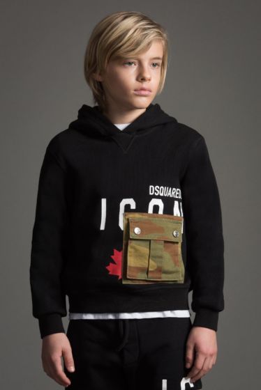 DSQUARED2 - Relax Icon hoodie - black