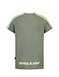 Ballin - T-Shirt shoulder stripe - army green