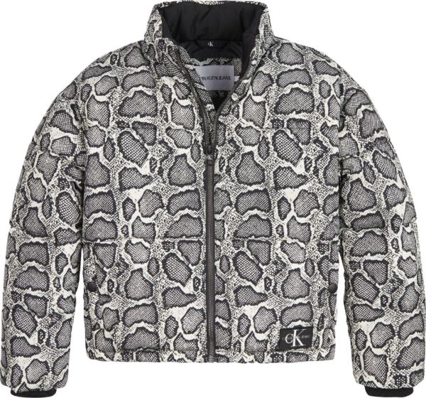 Calvin Klein - Puffer Jacket - reptile print