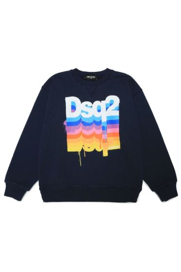 DSQUARED2 - Dsq2 color sweater - black