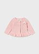 Mayoral - Knit Ruffle Vestje - pink