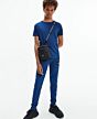 Calvin Klein - Badge Rib sweatpants - naval blue