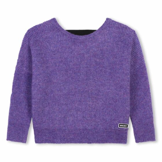 DKNY - Gebreide Trui - Violet Paars