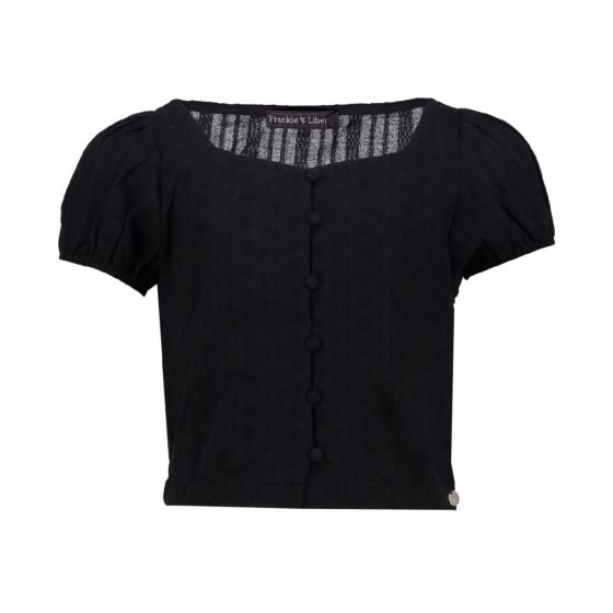 Frankie&Liberty - Charly broderie blouse - black