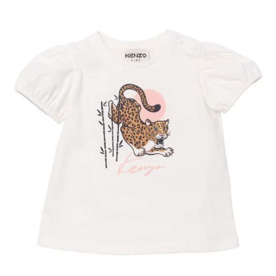 Kenzo - pof t-shirt panther - white