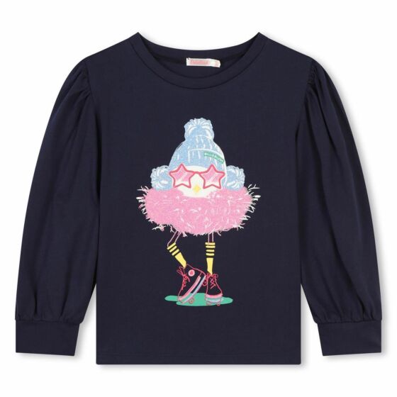 Billieblush - Longsleeve Print - Navy