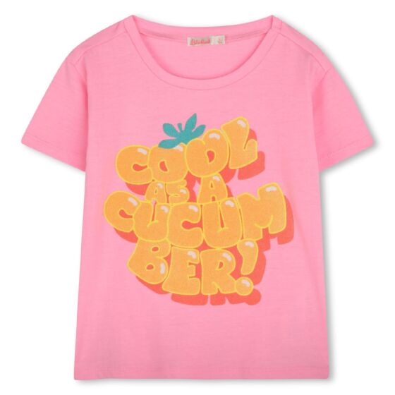 Billieblush - T-Shirt Cool As A Cucumber - Roze