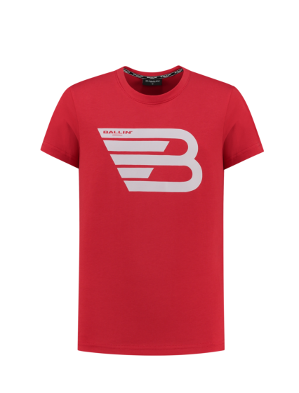 Ballin - Iconic Logo T-Shirt - Rood