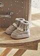 Mayoral - Baby Knit Booties - Bruin/Ecru