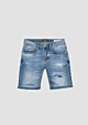 Antony Morato Jr - Dave Denim Short - Blauw