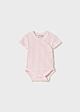 Mayoral - Ajour Overslag Romper Shortsleeve - Roze