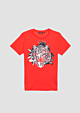 Antony Morato Jr - Osaka T-Shirt Tijger - Rood