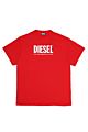 Diesel - Tjust logo t-shirt - rood