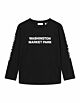 Les Deux Kids - Washington Longsleeve - Zwart