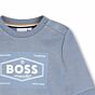 Boss - Logo Sweater - Blauw