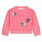 Billieblush - Velvet Sweater Heart - Roze