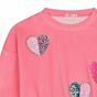 Billieblush - Velvet Sweater Heart - Roze