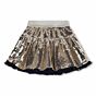 Billieblush - Pailletten Rok - Goud/Navy