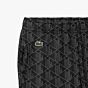 Lacoste - Monogram Joggingbroek- Zwart/Grijs